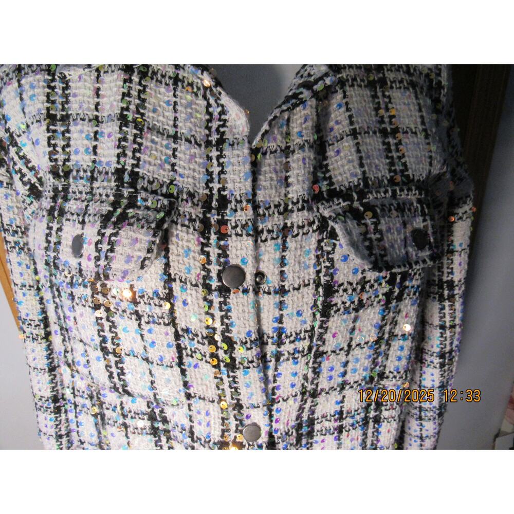 Sparkly Shacket - Size Small - Picture 2 of 5